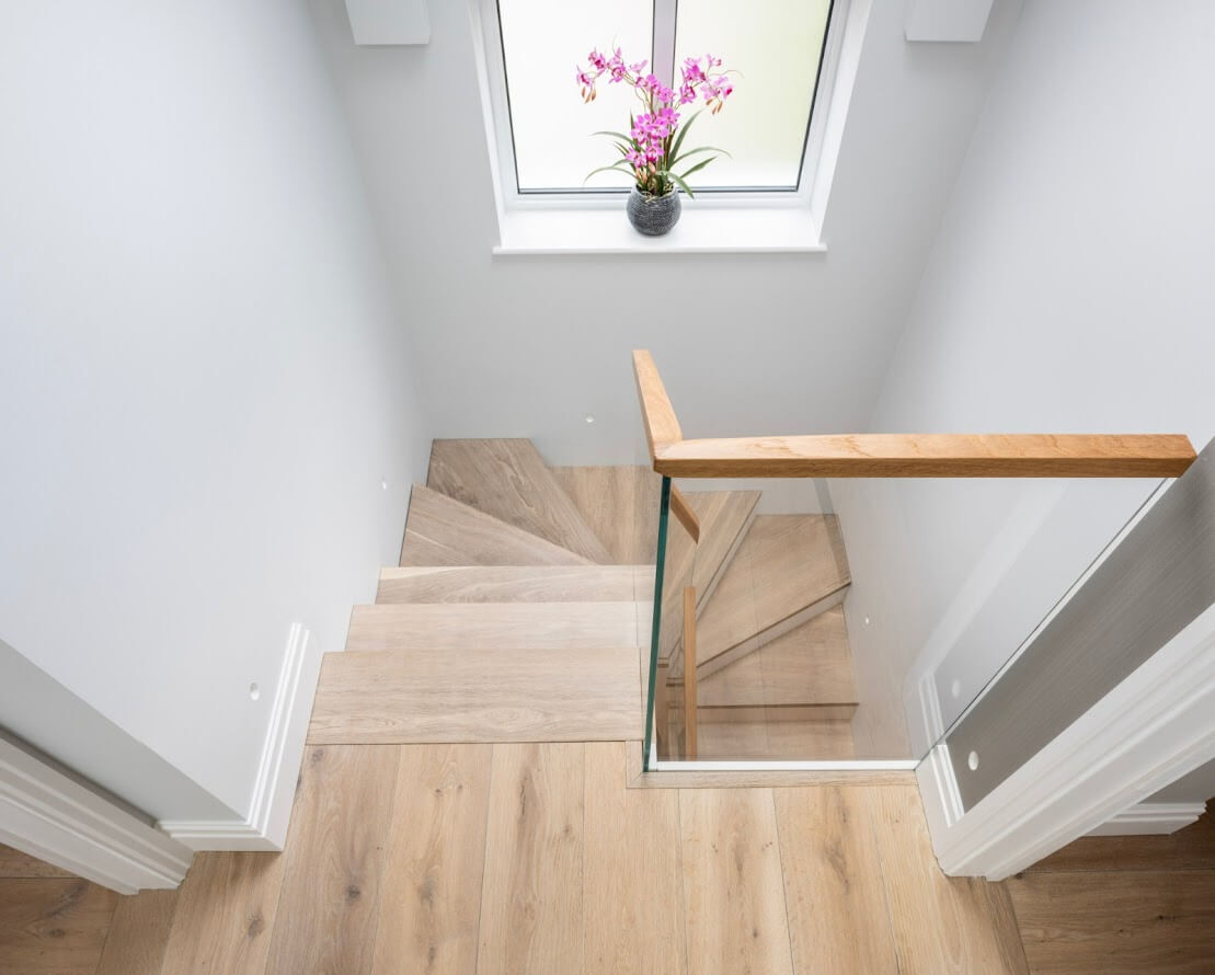 Staircase Oak Cladding 